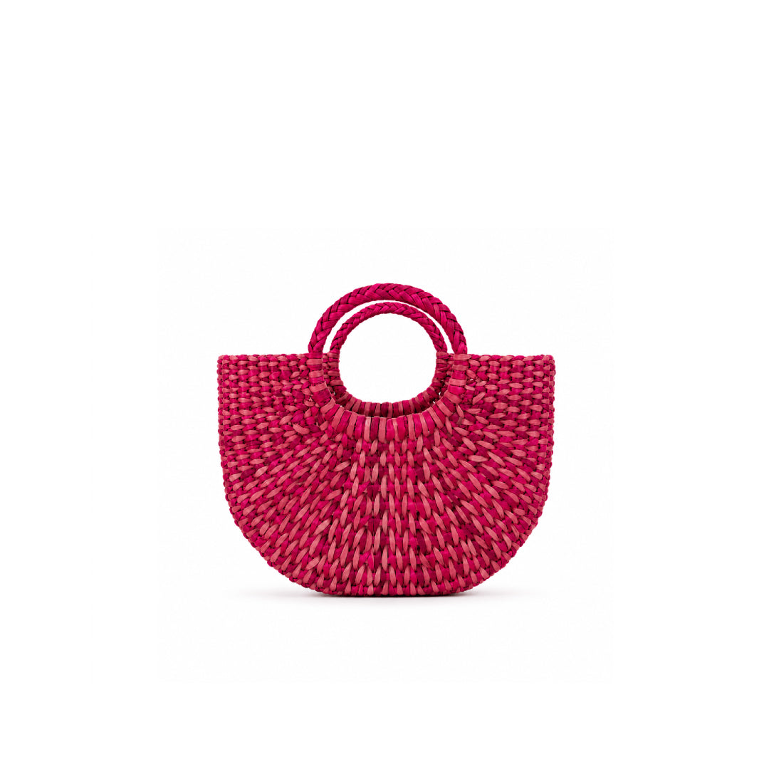 Solana Mini Basket - Pink